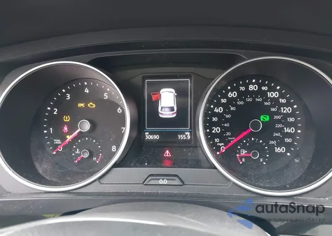 2020 Volkswagen Tiguan 2.0T Se/2.0T Se R-Line Black/2.0T Sel z USA, uszkodzony, nr VIN 3VV2B7AX6LM156912